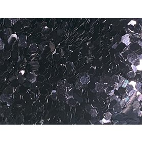 Trblietky perleť 40ml (čierné) 1,6mm
