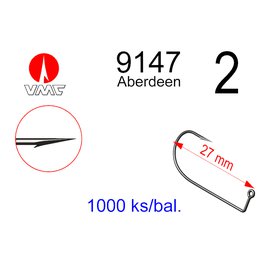 hak jig VMC 9147 č. 2 -1000ks hak jig VMC 9147 č. 2 -1000ks