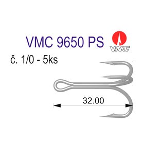 trojhak VMC 9650 č. 1/0 -5ks