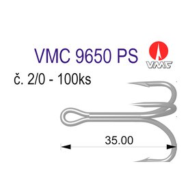 trojhak VMC 9650 č. 2/0 -100ks