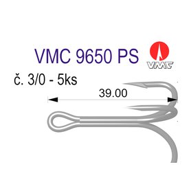 trojhak VMC 9650 č. 3/0 -5ks