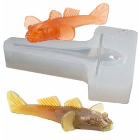 SF24 silikonová forma na plastové nástrahy -rybka "GOBY" 6,0cm